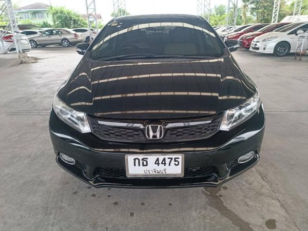 2012 HONDA CIVIC 1.8 E NAVI  A/T สีดำ