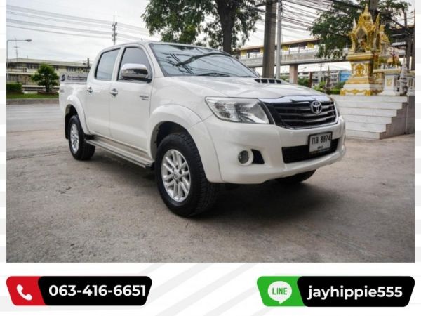 TOYOTA VIGO 2.5 E DOUBLE CAB PRERUNNER เกียร์ธรรมดา ปี 2013