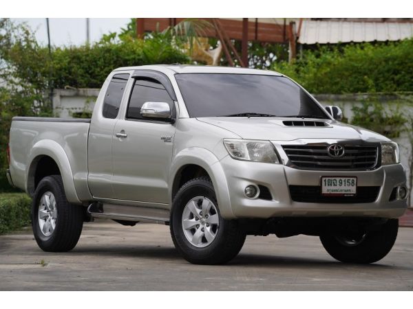 2014 TOYOTA VIGO 2.5 E PRERUNNER CAB  สีเทา รูปที่ 0