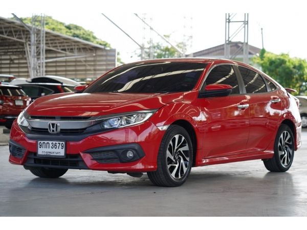 2018 HONDA CIVIC 1.8 EL  A/T สีแดง