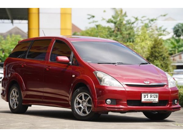 2004 TOYOTA WISH 2.0 Q LIMITED  A/T สีแดง