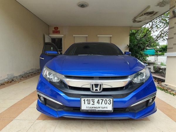 เจ้าของขายเอง~ ยี่ห้อ HONDA รุ่น CIVIC EL สีน้ำเงิน ปี2019  ~ รูปที่ 0