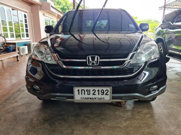 ขายรถบ้าน HONDA CRV 2012 2.0E 4WD สีดำ ไมล์ 90,000KM เบาะหนัง ป.2บวก เล่มพร้อม ราคา 390,000บาท