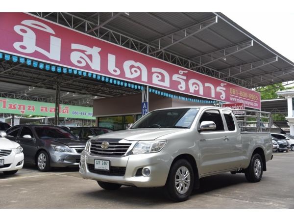 2012 TOYOTA VIGO SMART CAB 2.7 CNG *ฟรีดาวน์ แถมประกันภัย อนุมัติเร็ว ผ่านง่าย รูปที่ 0