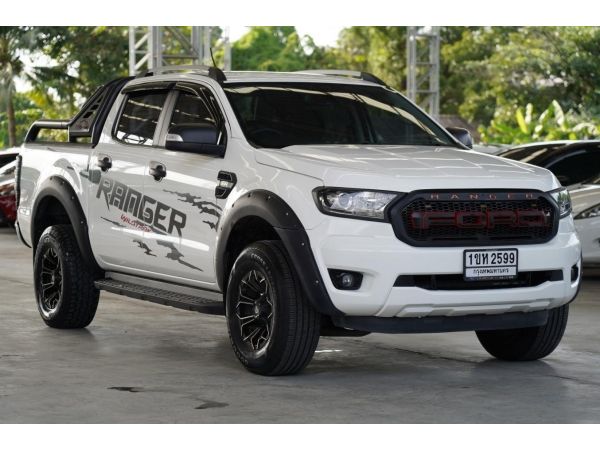 2020 FORD RANGER 2.2 XLT HI-RIDER DOUBLE CAB  A/T สีขาว รูปที่ 0