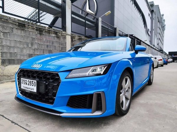 2021 AUDI TT 2.0 ROADSTER 45 TFSI QUATTRO S LINE เปิดประทุน สีฟ้า รูปที่ 0