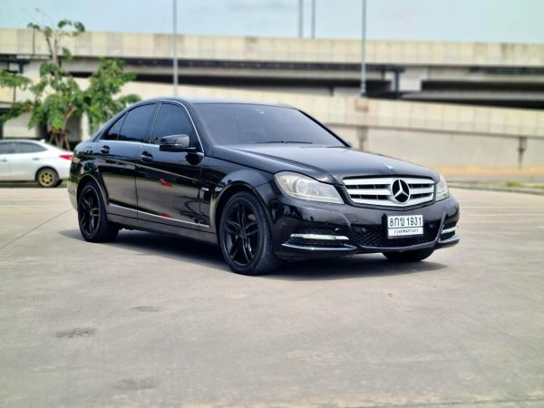 2012 BENZ C-CLASS, C200 AVANTGARDE  โฉม W204 สีดำ เกียร์ออโต้ รูปที่ 0