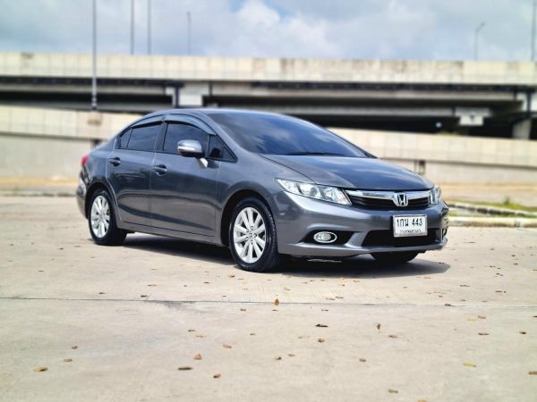 2012 HONDA CIVIC, 1.8 E โฉม FB ปี12-16 สีเทา เกียร์ออโต้ รูปที่ 0