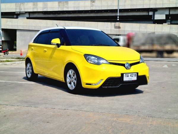 2017 MG MG3, 1.5 X SUNROOF โฉม ปี14-ปัจจุบัน สีเหลือง รถสวย วิ่งน้อย รูปที่ 0