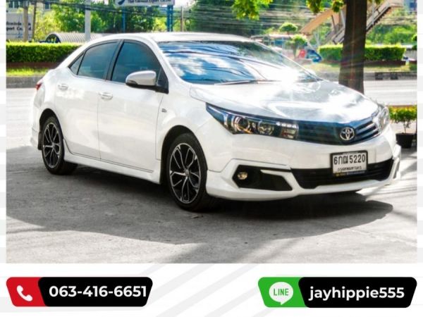 TOYOTA ALTIS 1.8E Sport เกียร์ออโต้ ปี2017