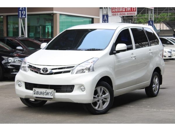 2014 TOYOTA AVANZA 1.5 G *ฟรีดาวน์ แถมประกันภัย อนุมัติเร็ว ผ่านง่าย