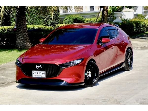 Mazda3 2.0C Sport 5ประตู ปี2019 จด2022 สีแดง เบนซิน ออโต้