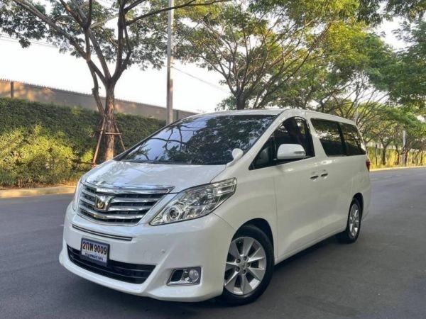 TOYOTA ALPHARD, 2.4 MNC ปี2012 สีขาวมุก