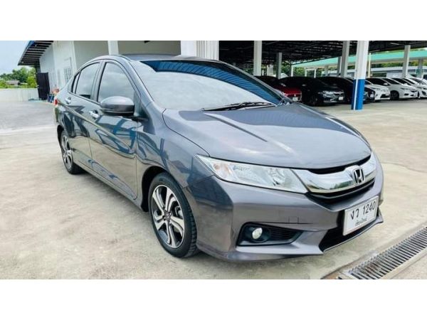 Honda city 1.5sv Top A/T ปี 2558/2015 สีเทา รูปที่ 0