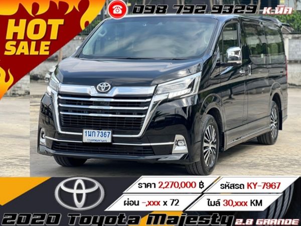 2020 Toyota Majesty 2.8 GRANE