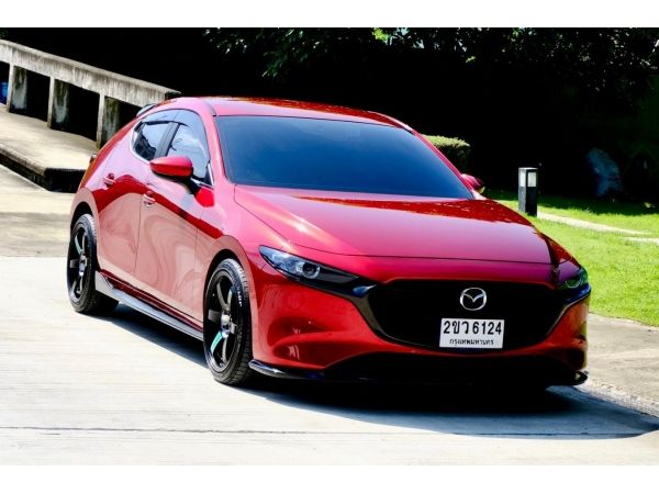 Mazda3 2.0C Sport 5ประตู ปี2019 จด2022 สีแดง เบนซิน ออโต้