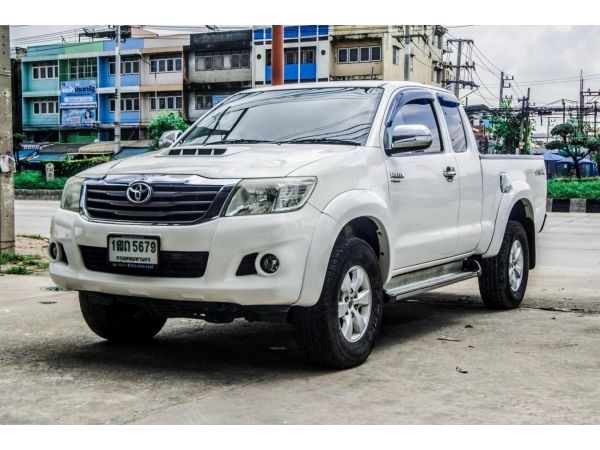 Toyota Hilux vigo 2.5G prerunnerCabดีเซลปี2015ราคา449000บาท รูปที่ 0