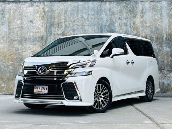 TOYOTA VELLFIRE 2.5 ZG EDITION ปี2016