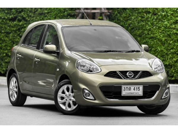 NISSAN MARCH 1.2 VL รุ่น TOP สุด  A/T ปี 2014