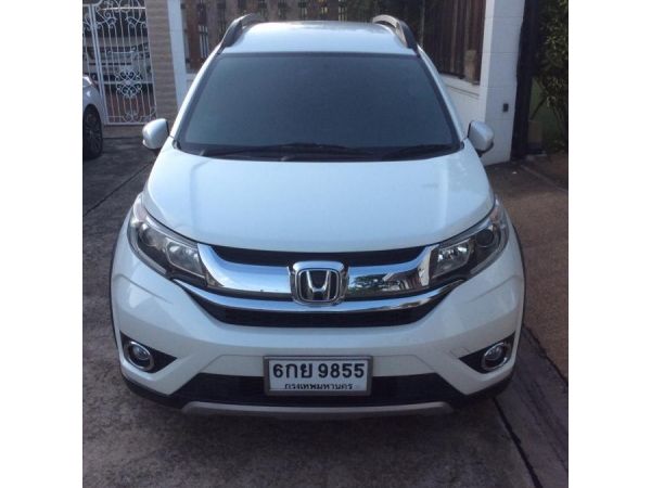 HONDA BR-v ปี 17 สีขาว ตัวท็อป