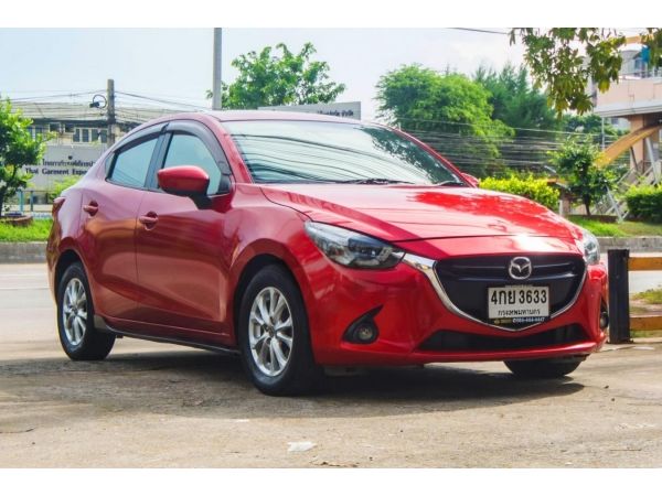 2015  Mazda2  1.3HighPlus เบนซิน สีแดง รูปที่ 0