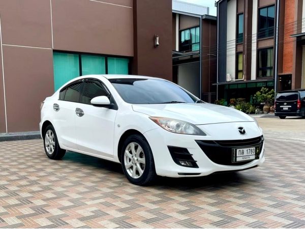 2012 Mazda 3 1.6 Spririt 4dr เบนซิน สีขาว รูปที่ 0