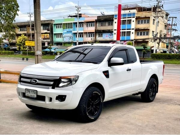 2013/2014 Ford Ranger 2.2 XLS Open Cab เตี้ย ดีเซล สีขาว