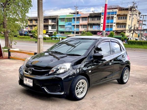 2017 Honda Brio 1.2V HatchBack CVT เบนซิน สี : ดำ