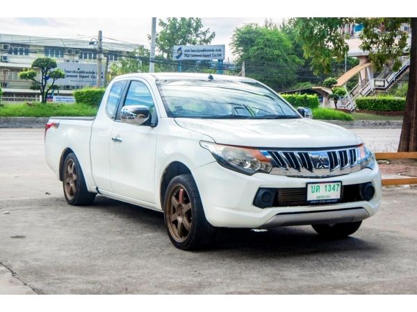 2015 Mitsubishi Triton 2.5 glx cab ดีเซล สี : ขาว รูปที่ 0