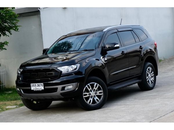 Ford everest Titanium 2.0 Turbo 2WD ปี 2018 ออโต้ ดีเซล สีดำ