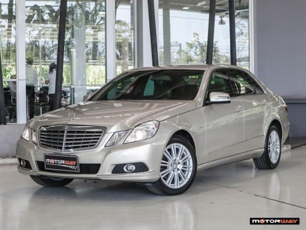 2011 MERCEDES-BENZ E200 CGi ELEGANCE W212 วิ่ง 85,xxx km. รูปที่ 0