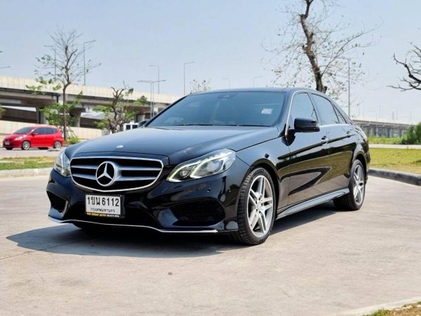 BENZ E-CLASS, E300 2.1 AMG Blutech Hybrid W212 ตัวTopสุด 2014 รถหรูขายถูก