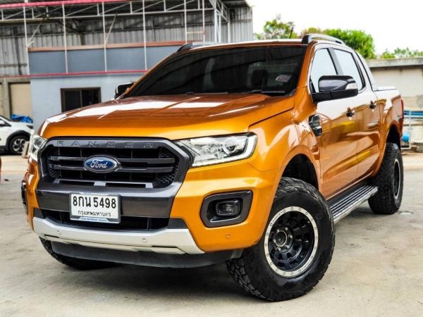 Ford ranger 2.0 A/T. Wildtrak 4 ประตู ปี 2019 ไมล์ 117,xxx km.