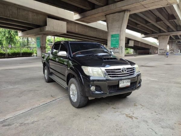 TOYOTA Vigo champ  2.5E Double Cab Prerunner เกียร์ออโต้ ปี 2013 สีดำ รูปที่ 0