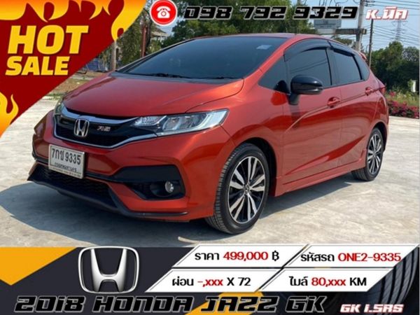 2018 Honda Jazz GK 1.5RS