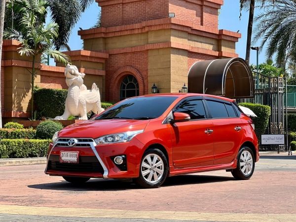 2015 TOYOTA YARIS 1.2 G รถสวยไมล์น้อย จองด่วนค่ะ (ติดต่อเซลล์น้ำฝ่ายขายโดยตรงไม่ใช่นายหน้าจ้า) รูปที่ 0