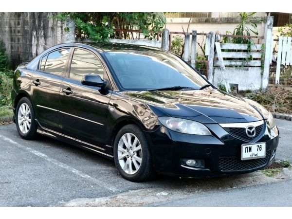 Mazda 3 2.0 R Sedan ปี 2007 ออโต้ เบนซิน สีดำ????