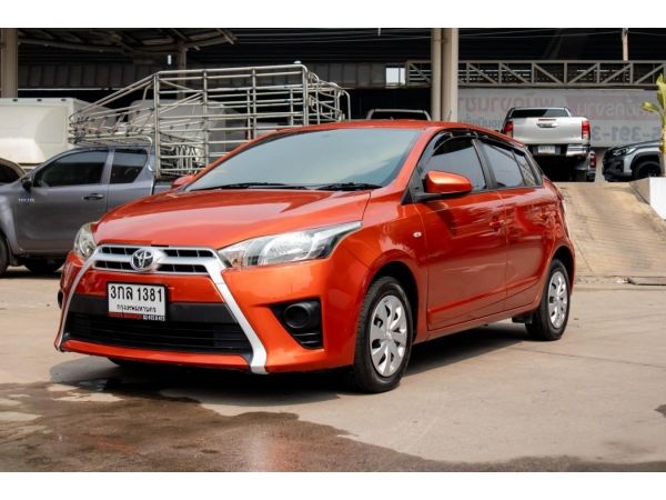 โตโยต้าชัวร์ ฟรีดาวน์ ผ่อน 5,xxx บาท Toyota Yaris 1.2 J A/T ปี 14 รูปที่ 0