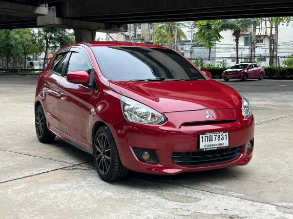 2012 Mitsubishi Mirage 1.2  AT LPG 7831-130 เบนซิน ออโต้ รูปที่ 0