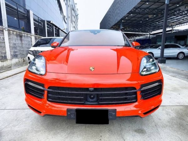 2020 PORSCHE CAYENNE E-HYBRID COUPE สี LAVA ORANGE วิ่งเพียง 34,XXX KM.