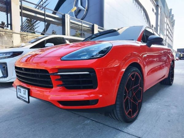 2021 PORSCHE CAYENNE E - HYBRID COUPE สิพิเศษ LAVA ORANGE ไม่มีผลิตอีกแล้ว