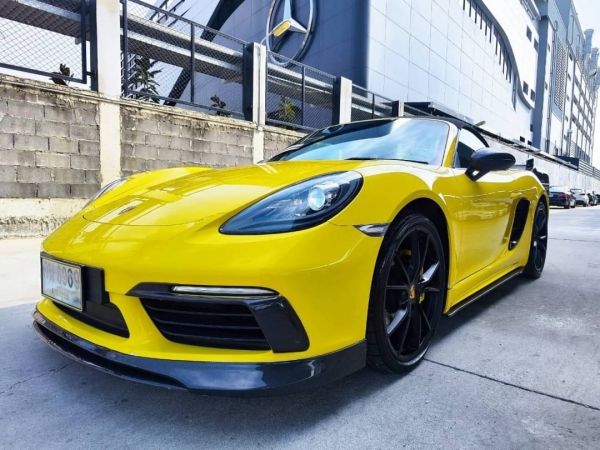 2019 PORSCHE BOXSTER 718 PDK 2.0 Turbo สีขาว WRAP เหลือง