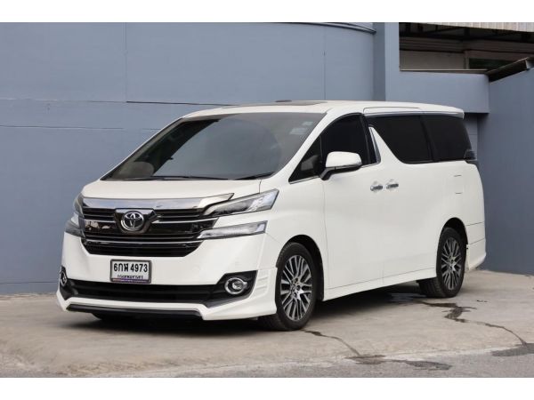 TOYOTA VELLFIRE 2.5V auto ไมล์ 130xxx km. ปี 2018