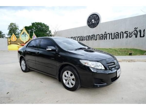 Toyota Altis 1.6J เกียร์ออโต้ สีดำ ปี 2008 รูปที่ 0