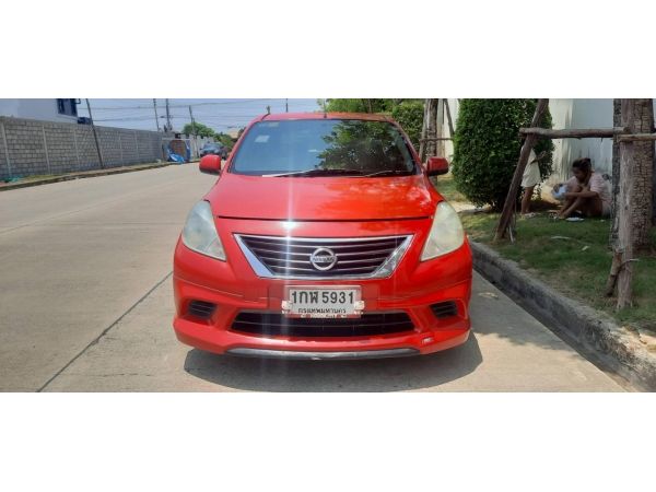 Nissan Almera 1.2 Es รถบ้านสวยเดิมมือเดียวไม่เคยติดแก๊ส รูปที่ 0