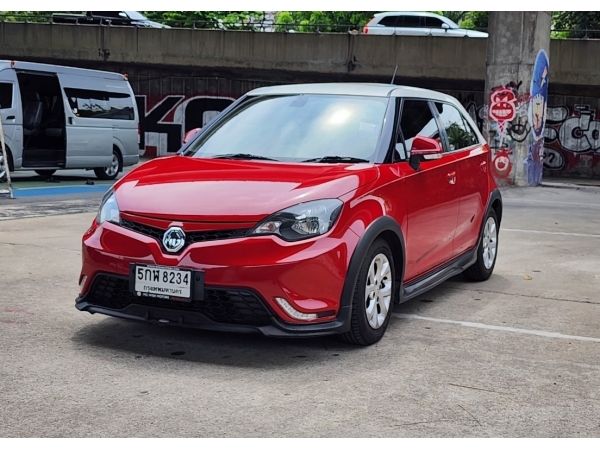 2016  MG 3 1.5 X Sunroof AT ไมล์84137 เพียง 209,000 บาท ดูรถ เลียบด่วนรามอินทรา ✅ มือเดียว ไมล์แปดหมื่น ซันรูฟ เบาะหนัง ✅ ศูนย์เอ็มจี ขายเอง เครื่องยนต์เกียร์ช่วงล่างดี ✅ เอกสารพร้อมโอน มีกุญแจสำรอง ✅