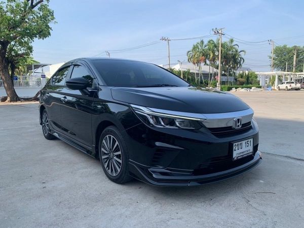 HONDA CITY 1.0SV เกียร์ออโต้ สีดำ MY2021 รูปที่ 0