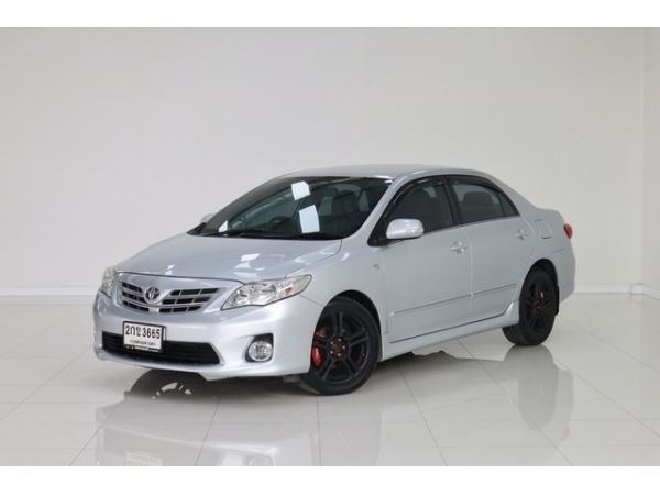 Toyota Altis 1.6 G ปี 2013 สีบรอนซ์เงิน เกียร์อัตโนมัติ เครื่องยนต์เบนซิน