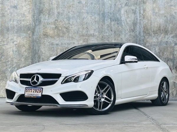 2016 BENZ E200 COUPE CGI Facelift โฉม W207 เพียง 70,000 กิโล รูปที่ 0