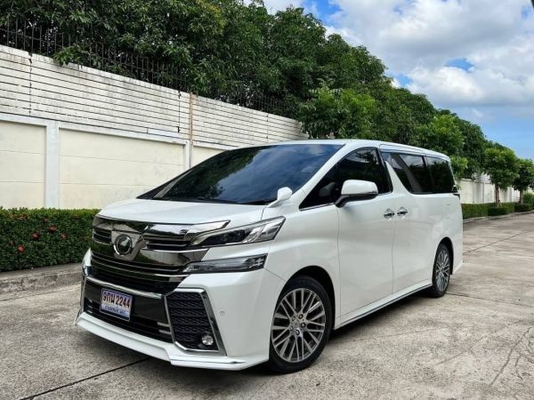 Toyota Vellfire 2.5 ZG EDITION TOP 2017 ไมล์ 124,000 km.